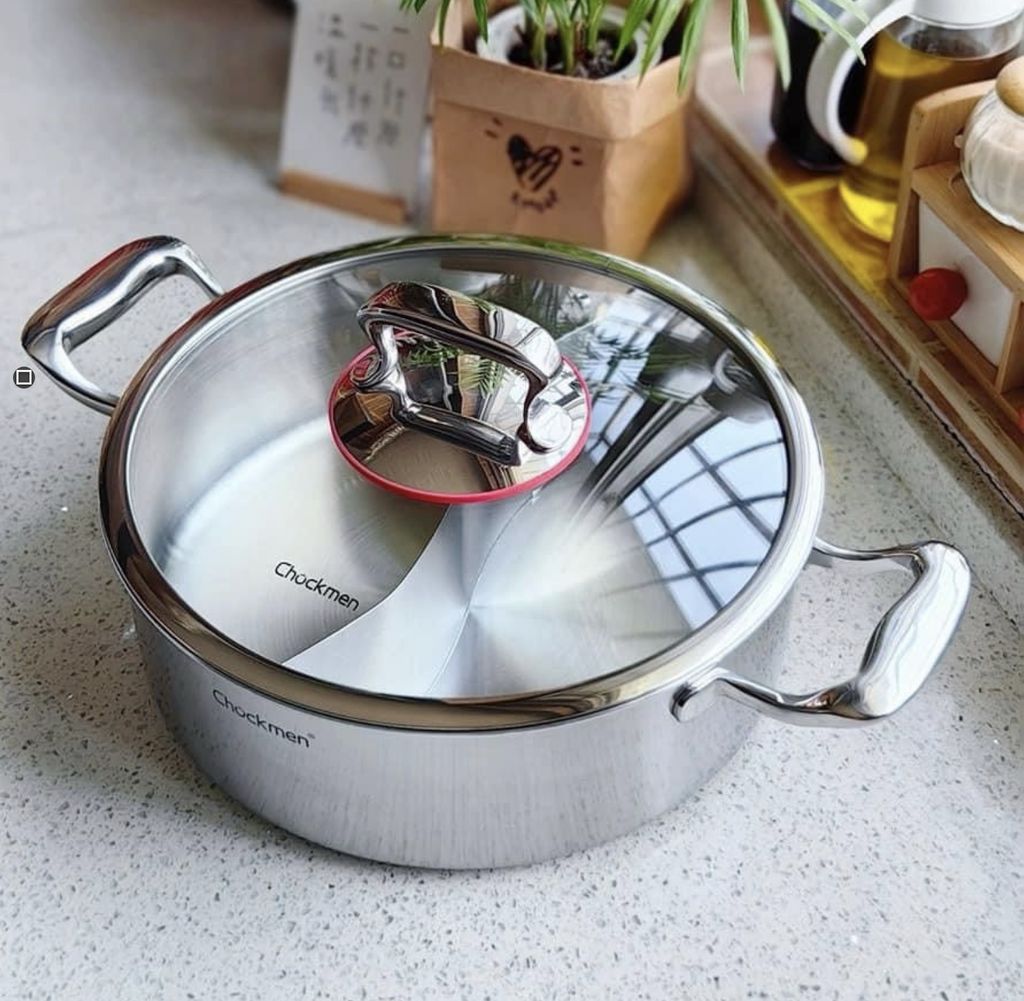Nồi lẩu hai ngăn 30cm CKM308 Chockmen CKM-ZD30HPD - Ảnh 14