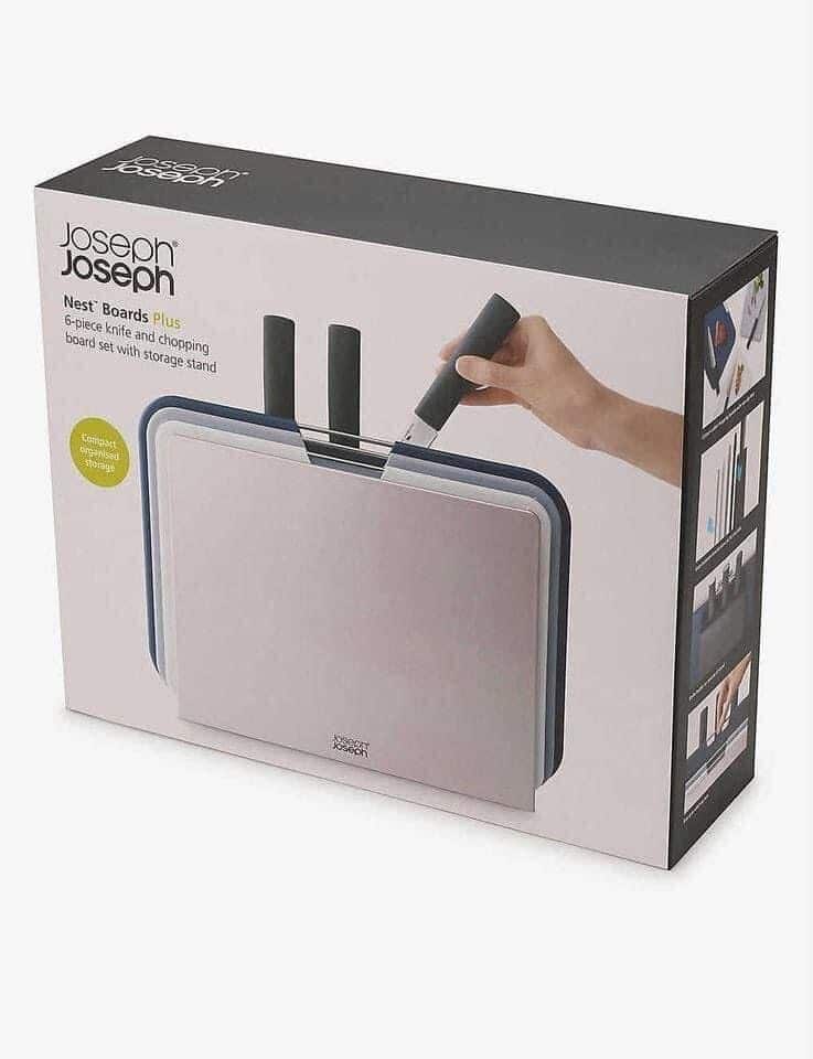 Bộ 3 dao và 3 thớt kèm giá đựng Joseph Joseph 60194 - Ảnh 13