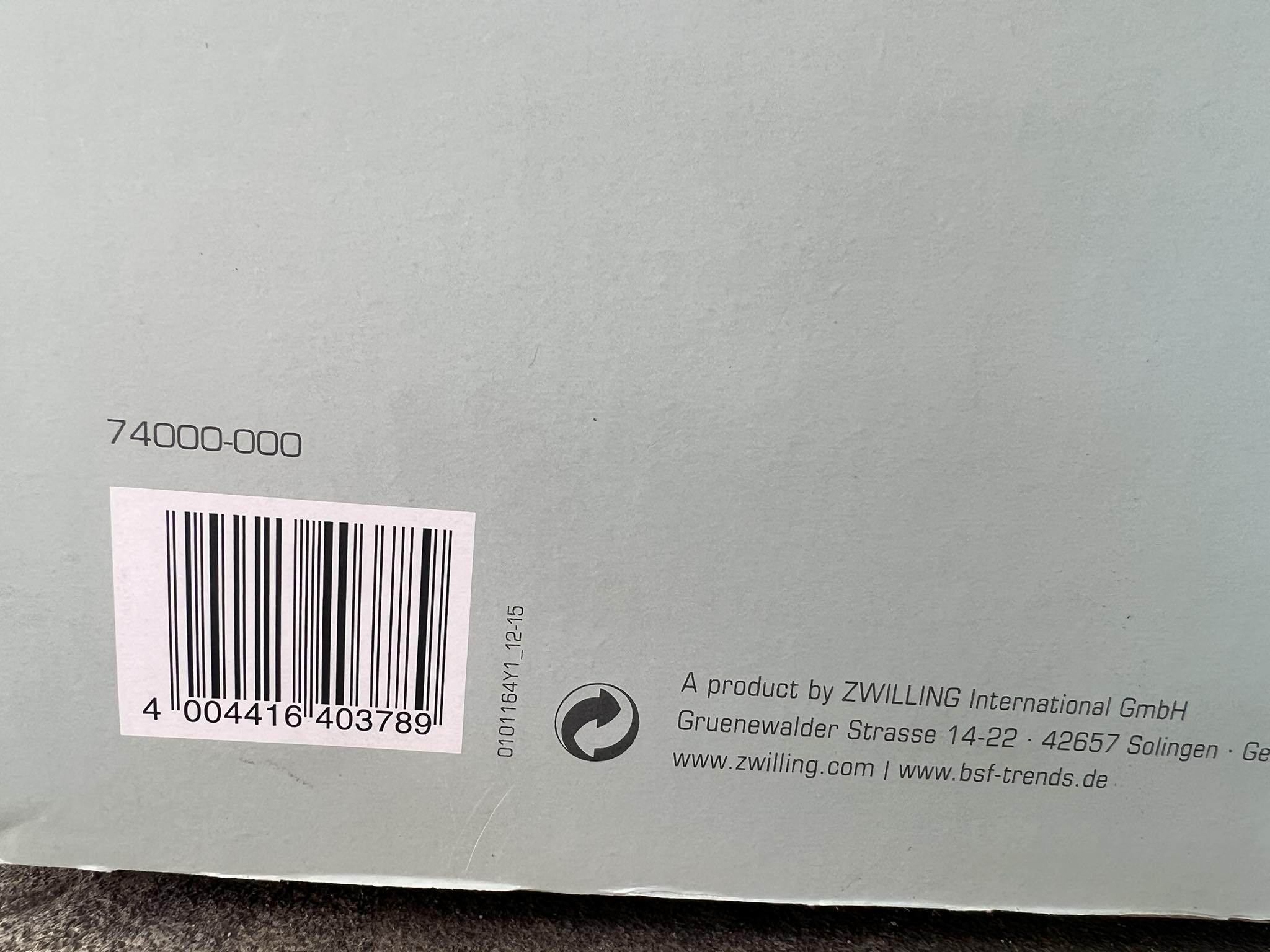 Bộ 4 nồi và 1 quánh thép 18/10 Zwilling BSF 74000-000 - Ảnh 6