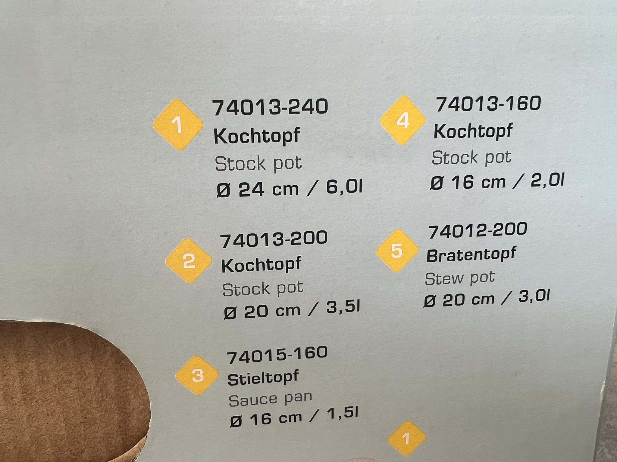 Bộ 4 nồi và 1 quánh thép 18/10 Zwilling BSF 74000-000 - Ảnh 11