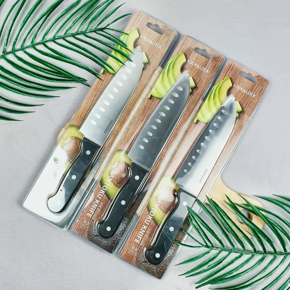 Dao thái Santoku Knife 6.5inch (29cm) LocknLock CKK921 - Ảnh 7