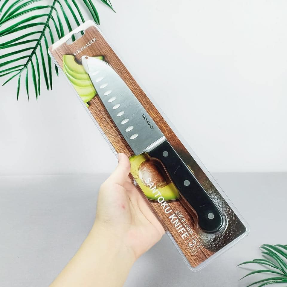 Dao thái Santoku Knife 6.5inch (29cm) LocknLock CKK921 - Ảnh 5
