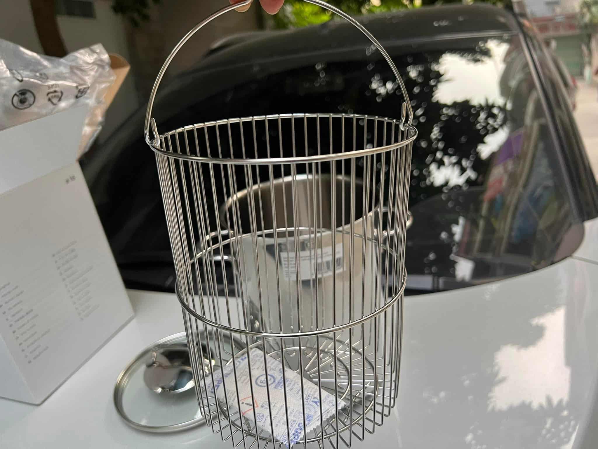 Nồi 16cm thành cao luộc mì 4.5L WMF 07 9971 6380 - Ảnh 12