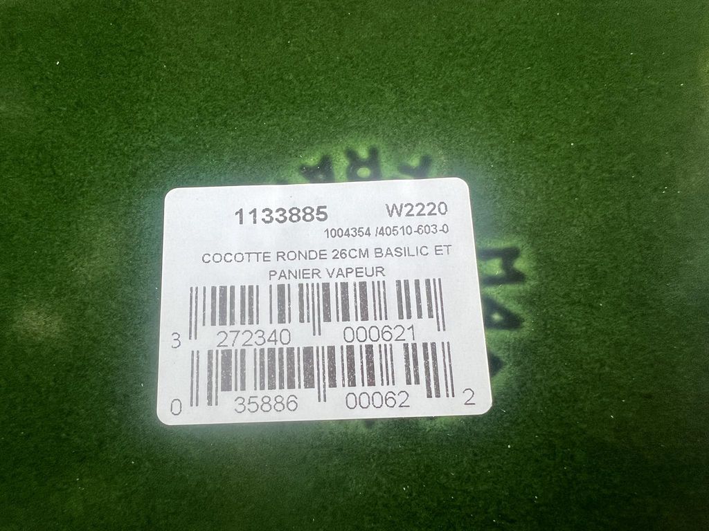 Nồi gang đúc tròn màu xanh kèm xửng hấp 26cm 5.2L Staub 1133885 - Ảnh 17