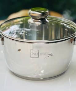 Nồi inox 304 cao cấp 3 đáy 20cm Fivestar FPN20008