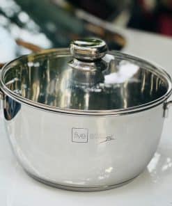 Nồi inox 304 cao cấp 3 đáy 24cm Fivestar FPN24009