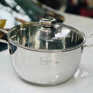 Alternative view of Nồi inox 304 cao cấp 3 đáy 24cm Fivestar FPN24009