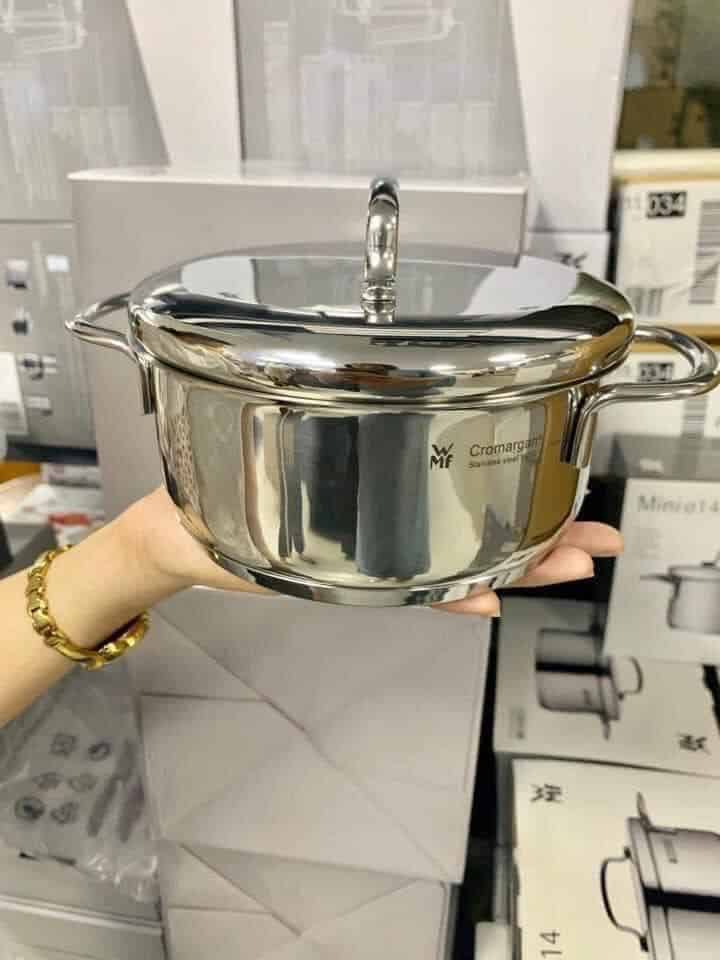 Nồi inox có vung WMF Bratentop 14cm mini 07 1476 6040 - Ảnh 4