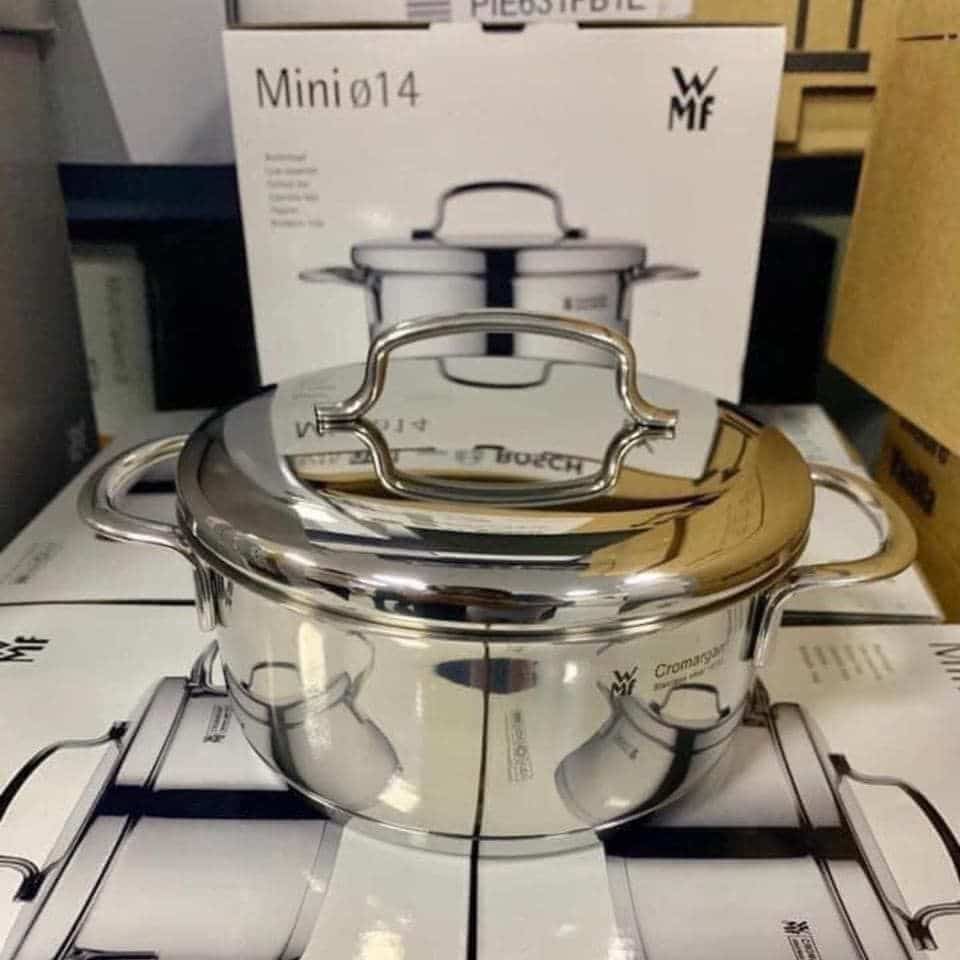 Nồi inox có vung WMF Bratentop 14cm mini 07 1476 6040 - Ảnh 5