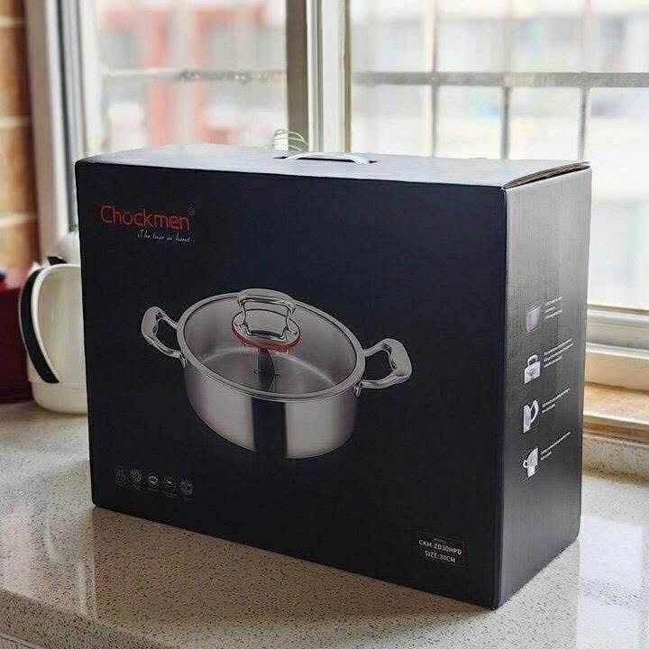 Nồi lẩu hai ngăn 30cm CKM308 Chockmen CKM-ZD30HPD - Ảnh 4