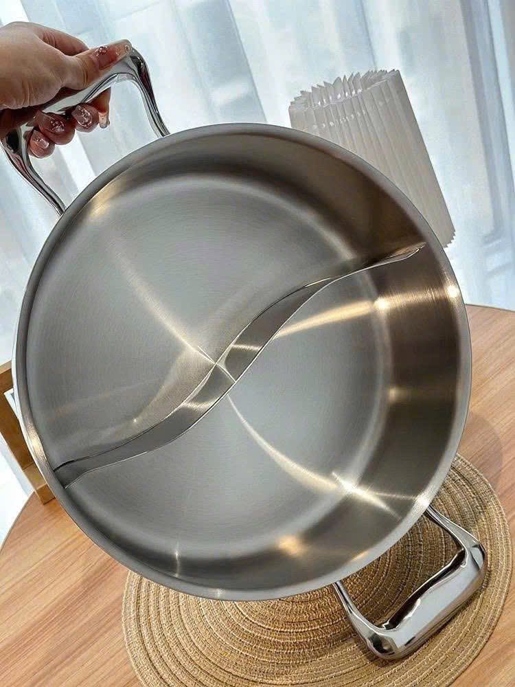 Nồi lẩu hai ngăn 30cm CKM308 Chockmen CKM-ZD30HPD - Ảnh 8