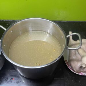 Alternative view of Nồi luộc gà inox 304 cao cấp 3 đáy 28cm Fivestar FPN28002