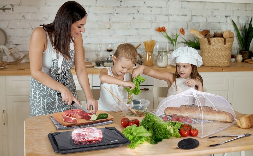 Thớt rã đông thực phẩm Gemitto – Fast Defrosting Tray – nội địa Đức - Ảnh 4