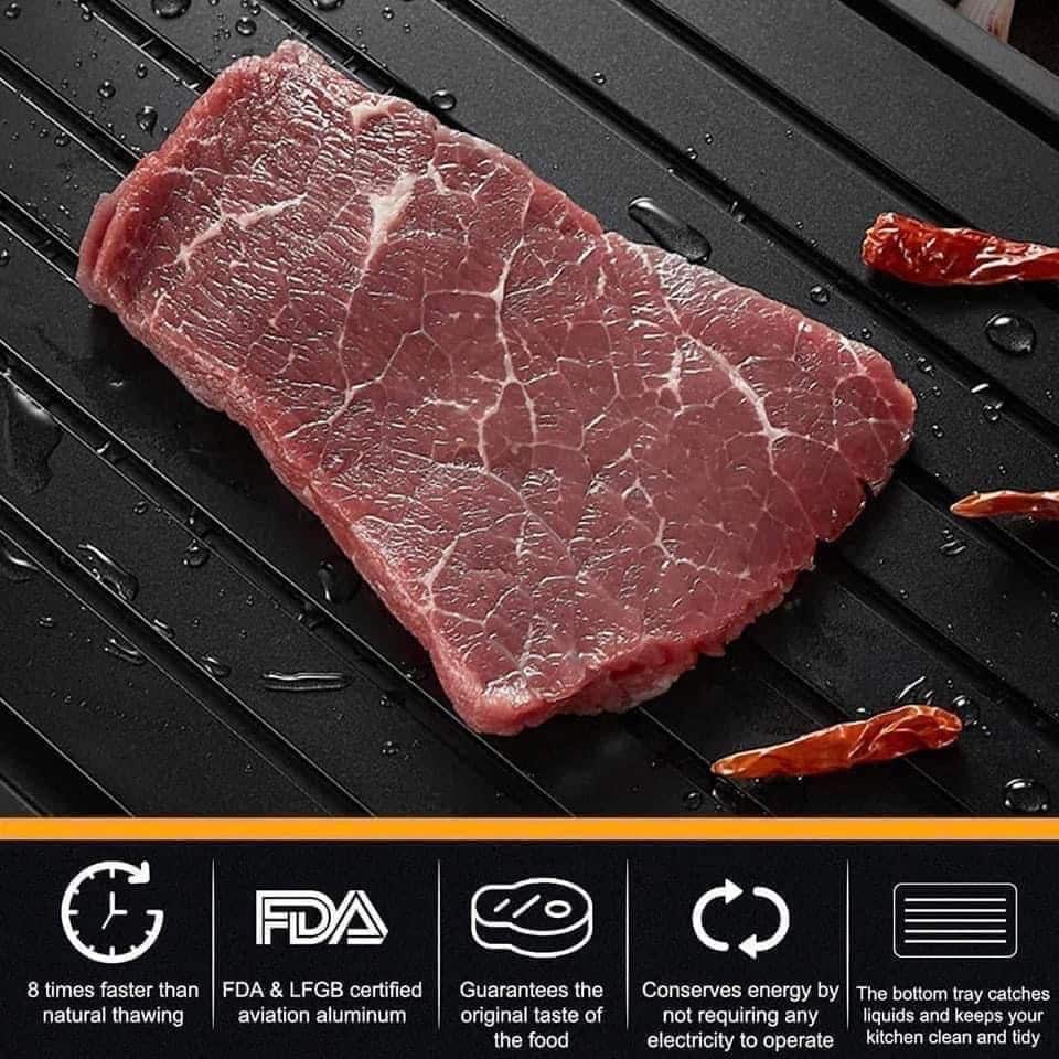 Thớt rã đông thực phẩm Gemitto – Fast Defrosting Tray – nội địa Đức - Ảnh 12
