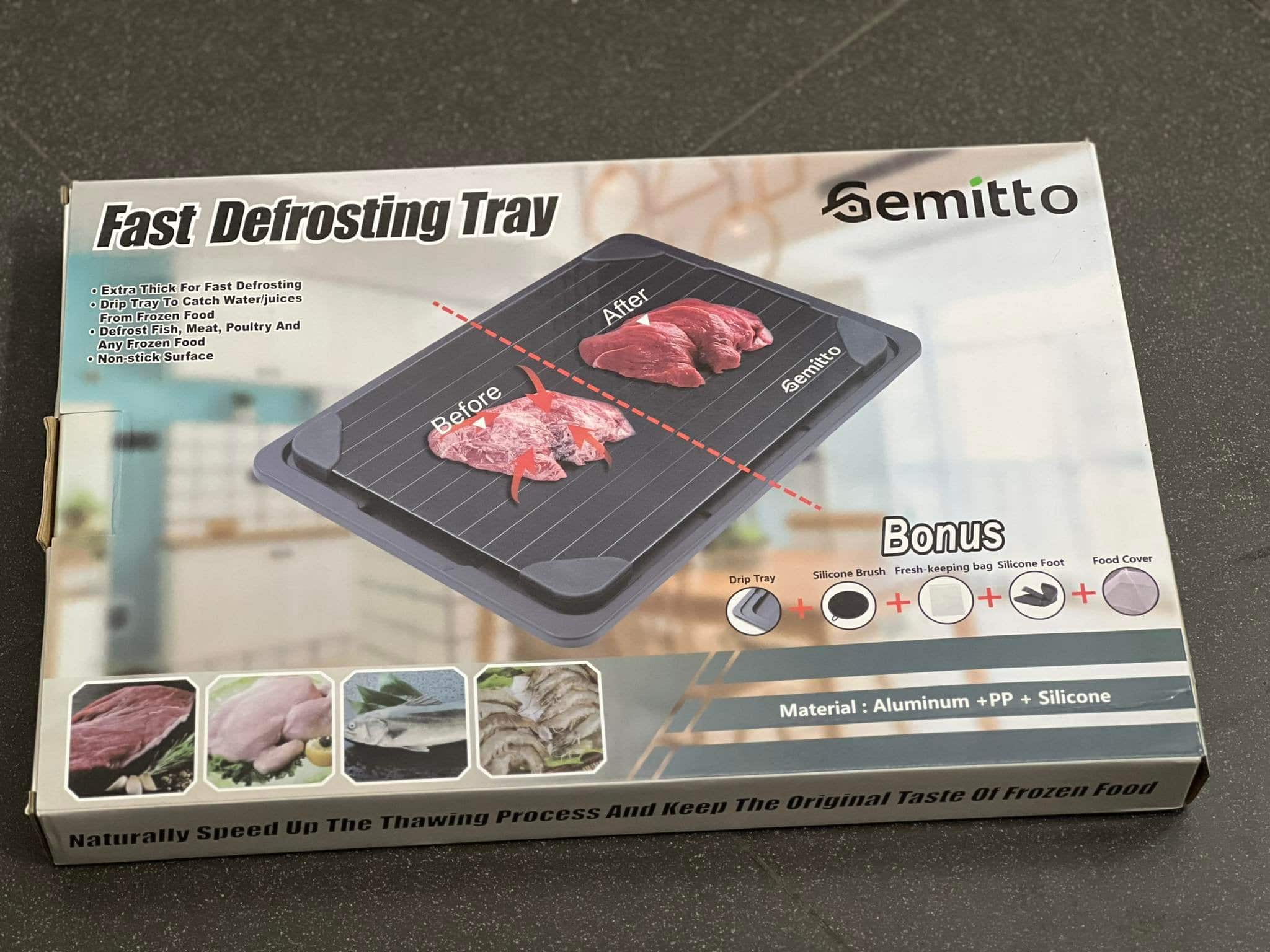Thớt rã đông thực phẩm Gemitto – Fast Defrosting Tray – nội địa Đức - Ảnh 13