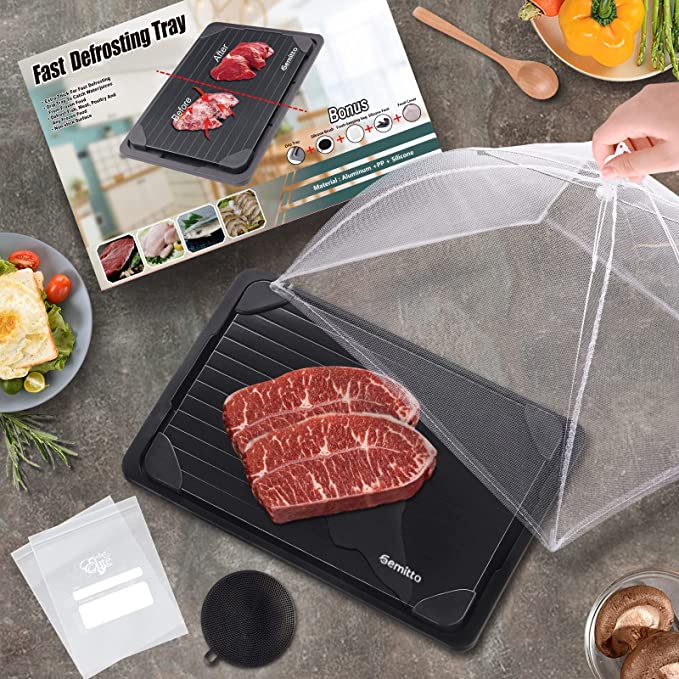Thớt rã đông thực phẩm Gemitto – Fast Defrosting Tray – nội địa Đức - Ảnh 2