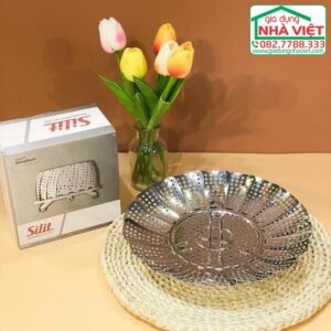 Alternative view of Vỉ hấp 14cm có thể gập mở bằng thép không gỉ Silit 1529.6024.01