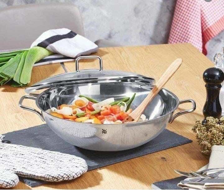 Chảo inox vung kính WMF 28cm - Ảnh 2