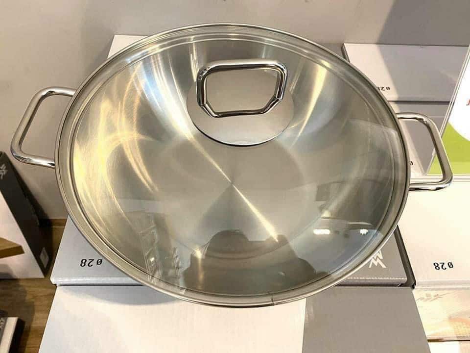 Chảo inox vung kính WMF 28cm - Ảnh 10