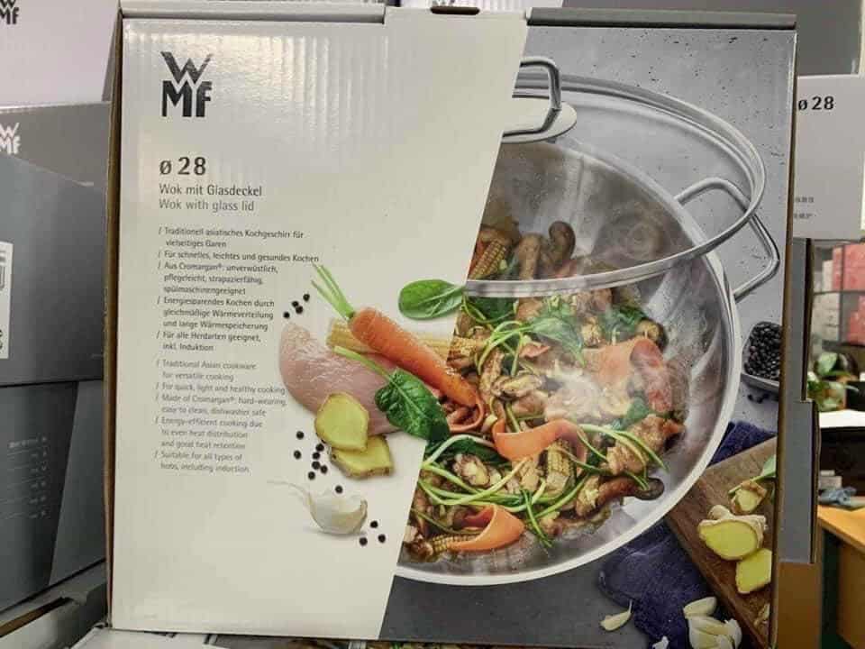 Chảo inox vung kính WMF 28cm - Ảnh 11