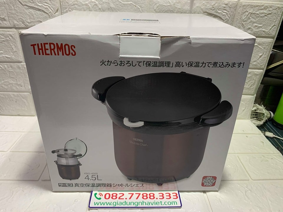 Nồi ủ Thermos 4.5L KBG-4500 - Ảnh 4